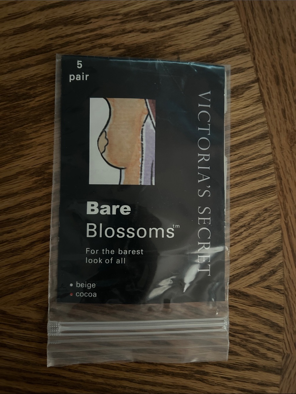 Victoria's Secret Bare Blossoms Adhesive Covers - Cocoa 1 pair